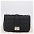 Christian Dior Canage Chain Shoulder Bag Leather Black Silver - vista 29