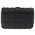Christian Dior Canage Chain Shoulder Bag Leather Black Silver - vista 3