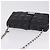 Christian Dior Canage Chain Shoulder Bag Leather Black Silver - vista 6