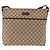 GUCCI GG Canvas Web Sherry Line Shoulder Bag Beige Silver 189751 - vista 2