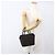 FENDI Zucchino Canvas Hand Bag Black - vista 20