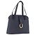 Christian Dior Trotter Canvas Hand Bag PVC Navy Gold