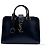 Autre Marque Saint Laurent Convertible Monogram Cabas Leather Medium
