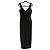 Chanel Abendkleid Schwarz Wolle