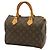 Borsa Louis Vuitton Monogram Speedy 25 - vista 3