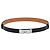 Hermès Hermes Kelly Belt 18 Gürtel Schwarzes Epsom Leder