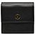 Cartera larga de cuero bi-fold Chanel CC Button