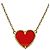 Collana Lucky Alhambra Cuore Van Cleef & Arpels - vista 3