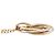 Collana Cartier Trinity in oro 18K - vista 4
