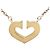 Collana Cartier C Heart in oro giallo 18K