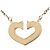 Collana Cartier C Heart in oro giallo 18K - vista 3
