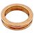 Bulgari Anello Bvlgari B.zero1 in oro rosa 18K - vista 4