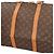 Borsa a mano Louis Vuitton Keepall 55 Monogram - vista 12