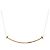 Autre Marque Collana Tiffany & Co. T Smile in oro rosa