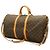 Louis Vuitton Monogram Keepall Bandoulière 55 Boston Bag - vista 3