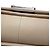 Borsa a tracolla con catena Chanel in pelle d'agnello beige - vista 8