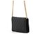 Borsa a tracolla Chanel in pelle di vitello grana nera - vista 2