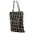 Borsa Tote con catena Chanel in pelle d'agnello nera - vista 2