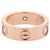 Anello Cartier Love in oro rosa 18K - vista 2