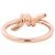 Autre Marque Tiffany & Co. Knot Ring aus 18K Roségold - Ansicht 3