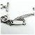 Pendentif Tiffany & Co. T Smile en or blanc 18K et diamants - vue 6