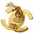 Orecchini a clip Chanel Coco Mark Turnlock - vista 5