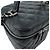 Borsa a tracolla e vanity Chanel in pelle di vitello granulata nera - vista 7