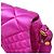 Borsa a tracolla in raso Versace Rosa - vista 6