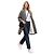 Gerard Darel PABLO by Gérard Darel Schwarz & Écru Gestreifte Tweed-Jacke