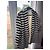 Gerard Darel PABLO by Gérard Darel Schwarz & Écru Gestreifte Tweed-Jacke - Ansicht 4