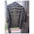 Gerard Darel PABLO by Gérard Darel Schwarz & Écru Gestreifte Tweed-Jacke - Ansicht 6