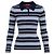 Autre Marque MAX&Co. Polo de punto a rayas azul y blanco