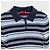 Autre Marque MAX&Co. Polo de punto a rayas azul y blanco - vista 6