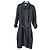 Autre Marque Maison 123 Abito Camicia a Righe Grigie
