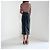 Isabel Marant Etoile Isabel Marant Étoile Falda midi de denim gris Odalie - vista 9