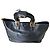 Borsa a mano Fendi FF Tote Bag Medium – Pelle Vitello Glacier Noir (Full Set) - vista 2