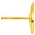 Orecchini Cartier Amulette de Shell Diamanti in Oro Giallo 18K - vista 5