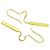 Orecchini a goccia Gucci in oro giallo 18K - vista 3