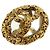 Orecchini Chanel Coco Mark Lava in oro - vista 4