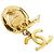 Orecchini Chanel Faux Pearl Coco Mark Swing - vista 4