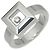 Anillo Chopard Happy Diamonds Square