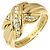 Autre Marque Tiffany & Co. Ehering aus 18K Gelbgold mit Diamanten