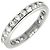 Autre Marque Tiffany & Co. Platin-Diamantring