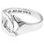 Anello Dinh Van, "Menottes R10", oro bianco. - vista 2