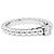 Van Cleef & Arpels Solitärring, "Perlée", Weißgold und Diamant. - Ansicht 4