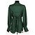 Blusa de seda Hermès verde - vista 4