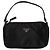 Borsa Cleo Prada mini in tessuto nera