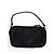Borsa Cleo Prada mini in tessuto nera - vista 3