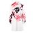 Autre Marque Abrigo con estampado floral y cremallera frontal Sportmax Code White - vista 3