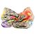 GUCCI - Fascia Gucci in seta monogrammata e motivi multicolore (M)